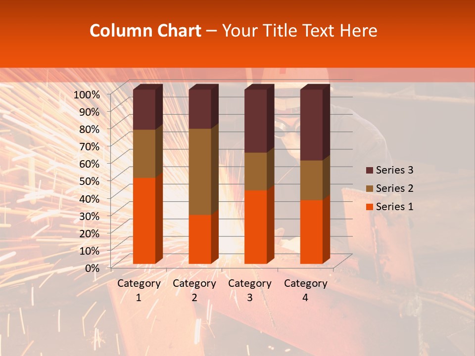 Craftsman Spark Gas PowerPoint Template