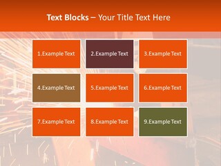 Craftsman Spark Gas PowerPoint Template