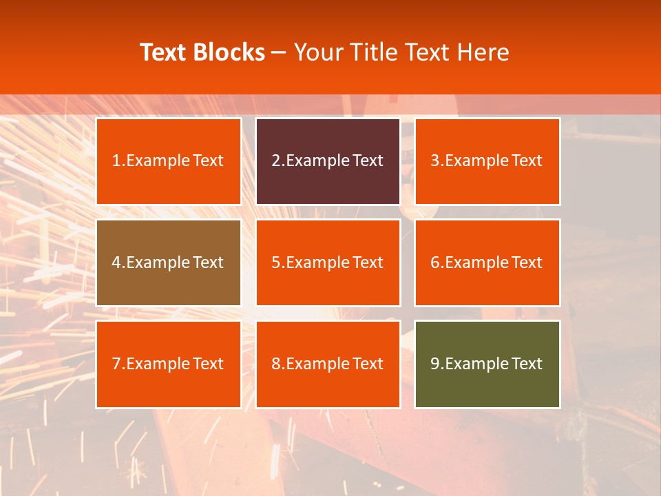 Craftsman Spark Gas PowerPoint Template