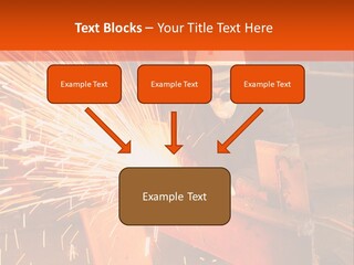 Craftsman Spark Gas PowerPoint Template
