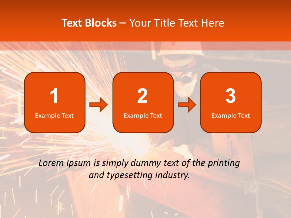Craftsman Spark Gas PowerPoint Template