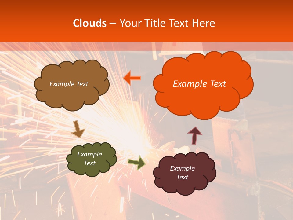 Craftsman Spark Gas PowerPoint Template