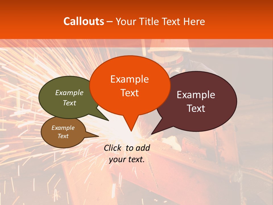 Craftsman Spark Gas PowerPoint Template
