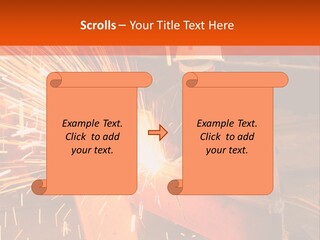Craftsman Spark Gas PowerPoint Template