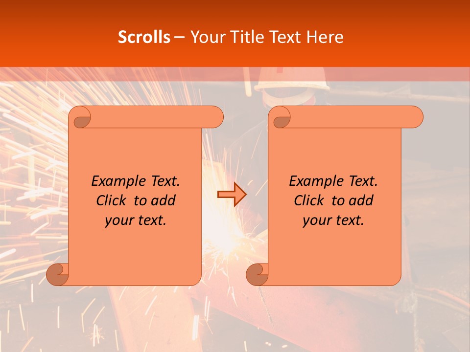 Craftsman Spark Gas PowerPoint Template