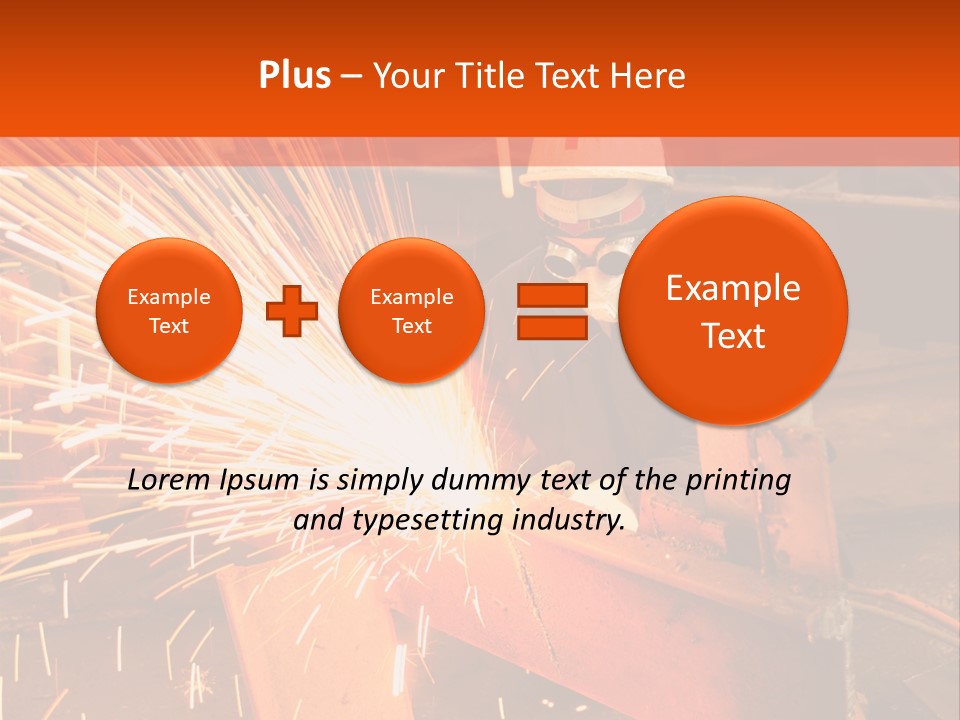 Craftsman Spark Gas PowerPoint Template