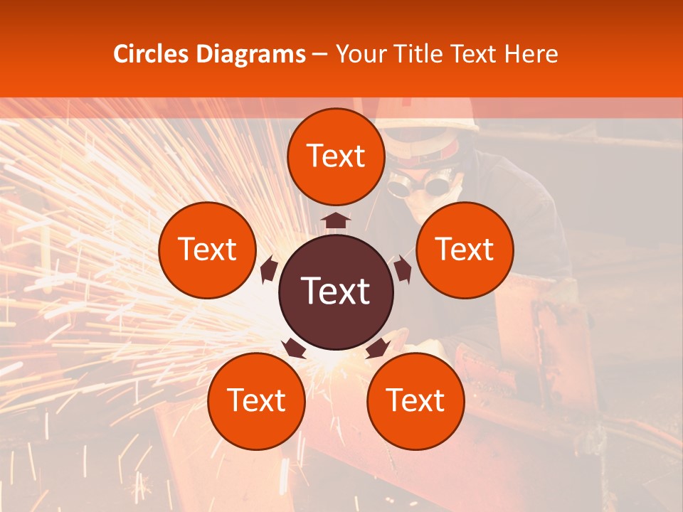 Craftsman Spark Gas PowerPoint Template
