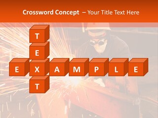 Craftsman Spark Gas PowerPoint Template
