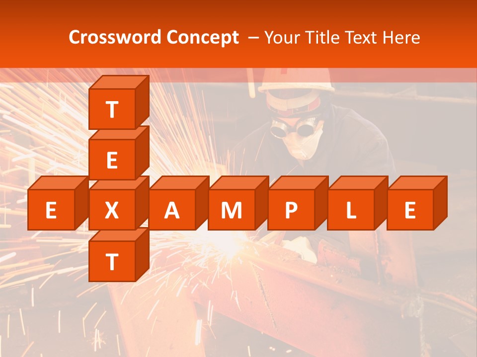 Craftsman Spark Gas PowerPoint Template