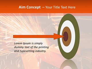 Craftsman Spark Gas PowerPoint Template