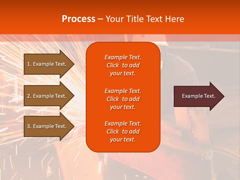 Craftsman Spark Gas PowerPoint Template