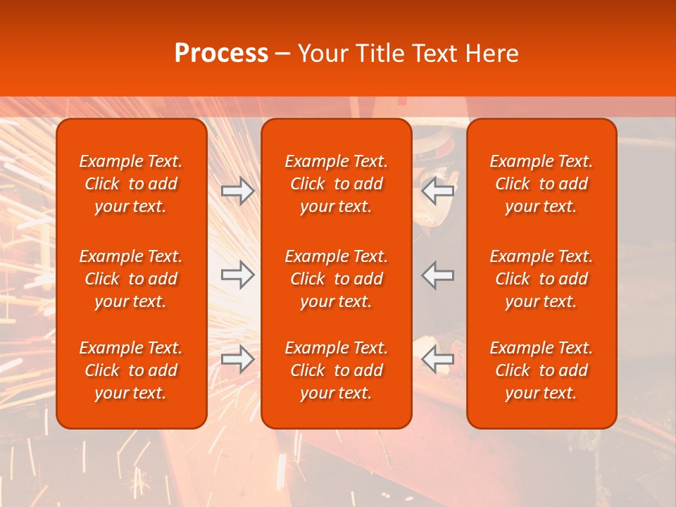 Craftsman Spark Gas PowerPoint Template