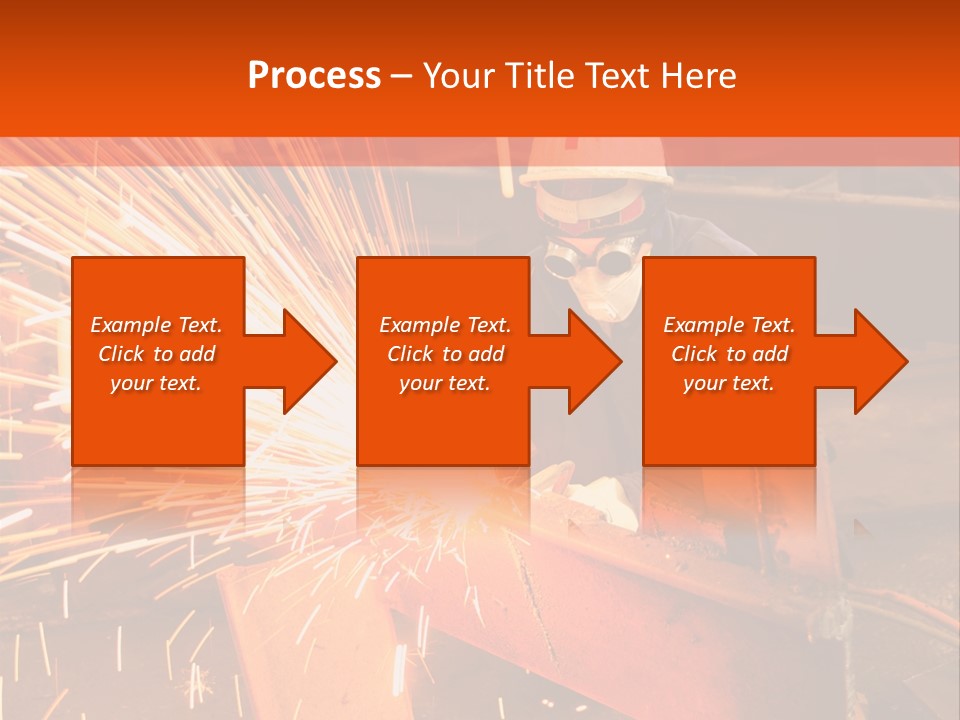 Craftsman Spark Gas PowerPoint Template