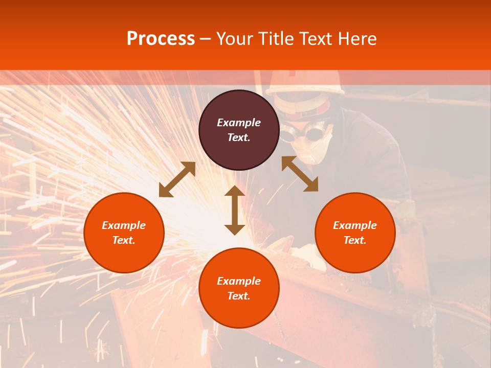 Craftsman Spark Gas PowerPoint Template