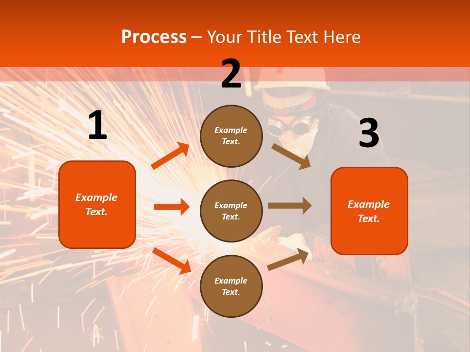 Craftsman Spark Gas PowerPoint Template