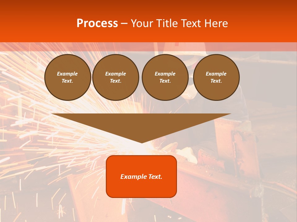Craftsman Spark Gas PowerPoint Template
