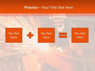 Craftsman Spark Gas PowerPoint Template