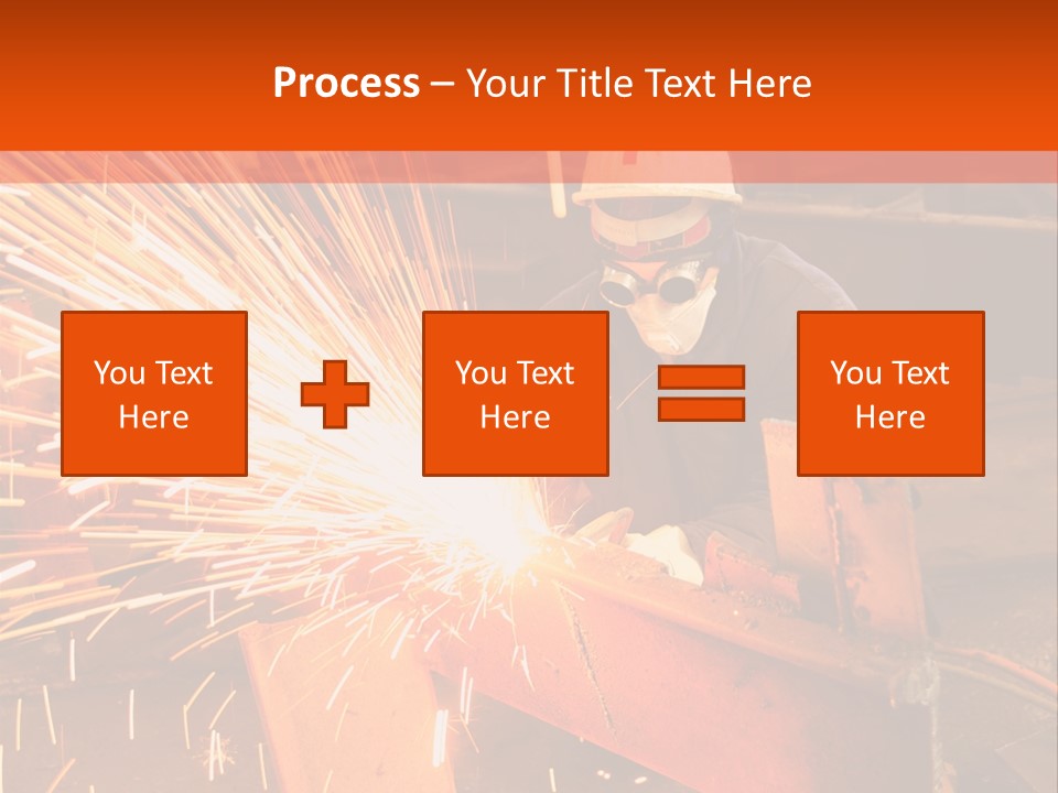 Craftsman Spark Gas PowerPoint Template