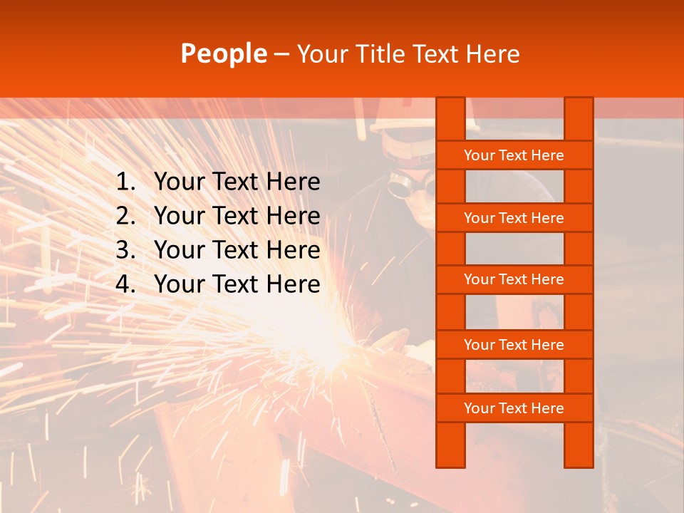 Craftsman Spark Gas PowerPoint Template