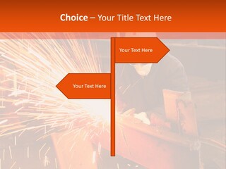 Craftsman Spark Gas PowerPoint Template