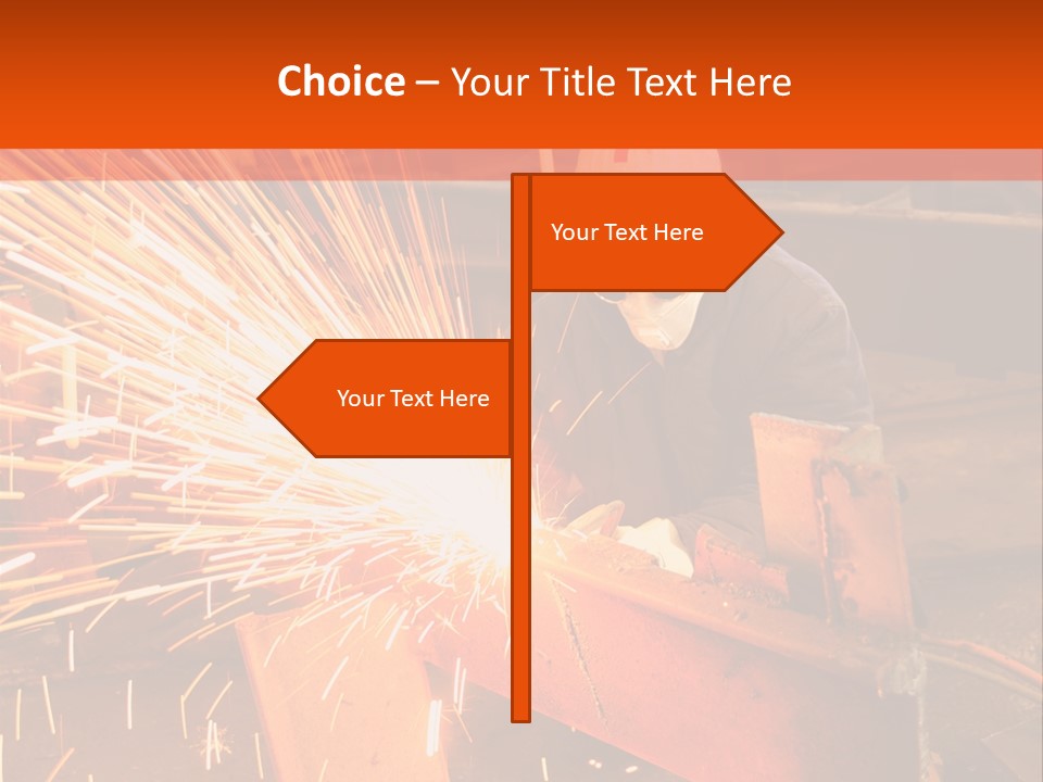 Craftsman Spark Gas PowerPoint Template