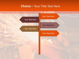 Craftsman Spark Gas PowerPoint Template
