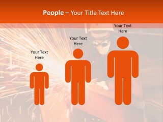 Craftsman Spark Gas PowerPoint Template