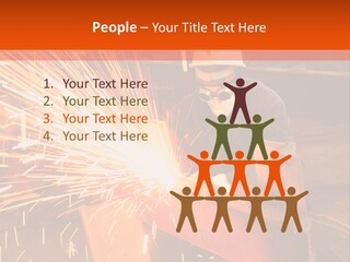 Craftsman Spark Gas PowerPoint Template