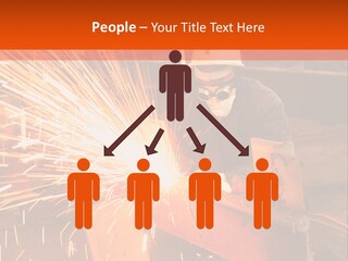 Craftsman Spark Gas PowerPoint Template