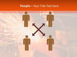 Craftsman Spark Gas PowerPoint Template