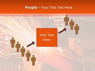 Craftsman Spark Gas PowerPoint Template