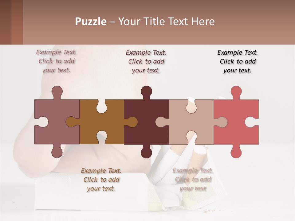 Stick Cancer Break PowerPoint Template