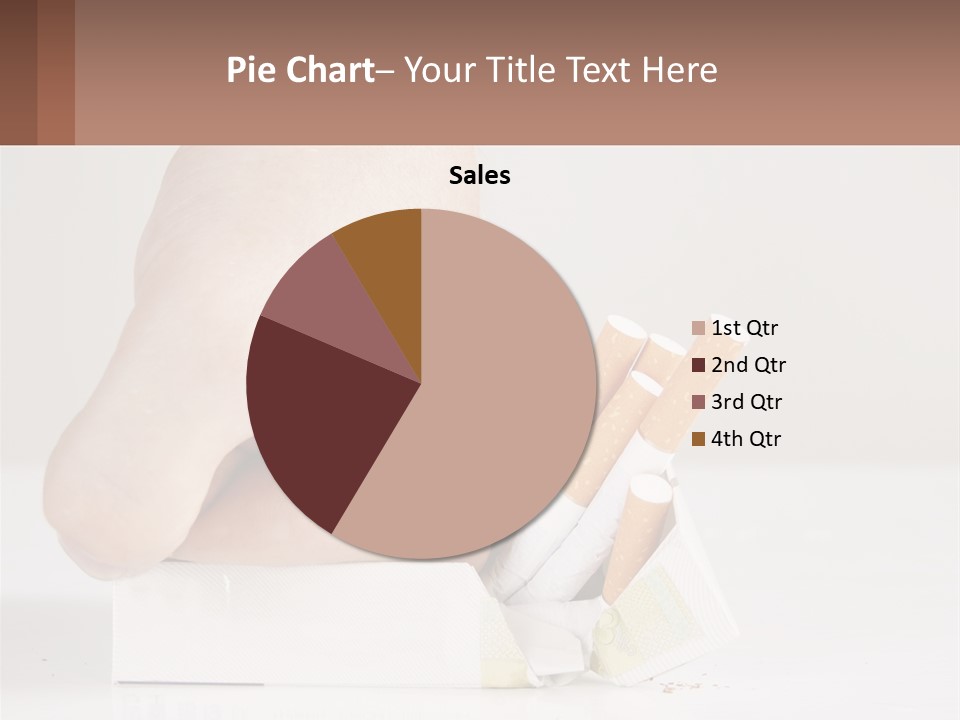 Stick Cancer Break PowerPoint Template