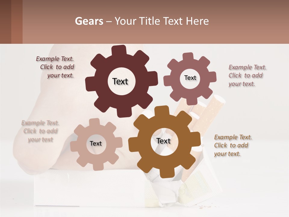 Stick Cancer Break PowerPoint Template