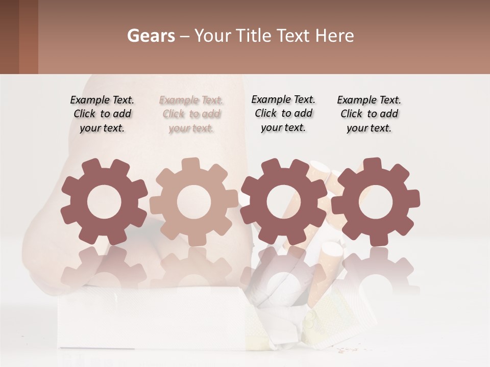 Stick Cancer Break PowerPoint Template