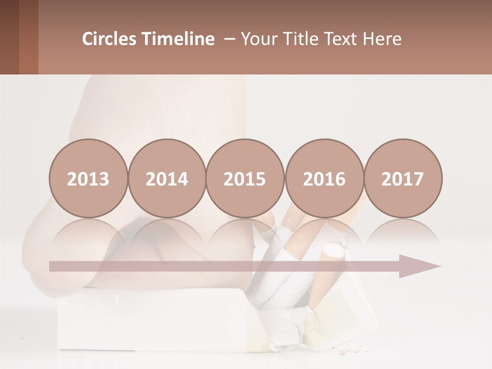 Stick Cancer Break PowerPoint Template