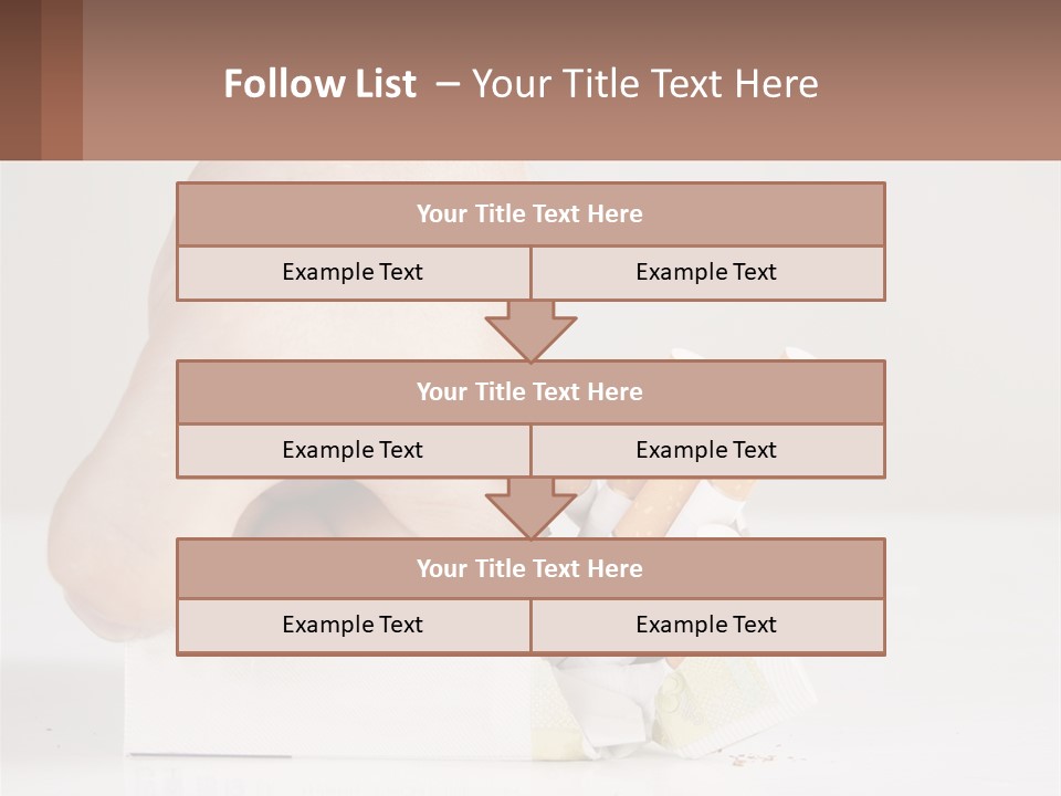 Stick Cancer Break PowerPoint Template