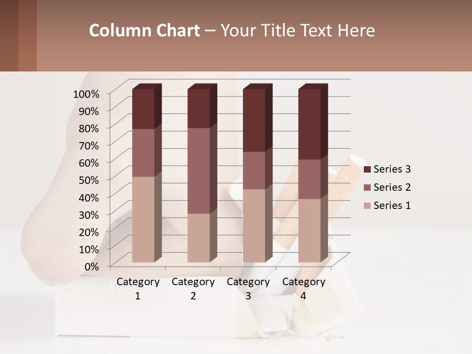 Stick Cancer Break PowerPoint Template