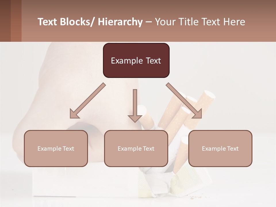Stick Cancer Break PowerPoint Template