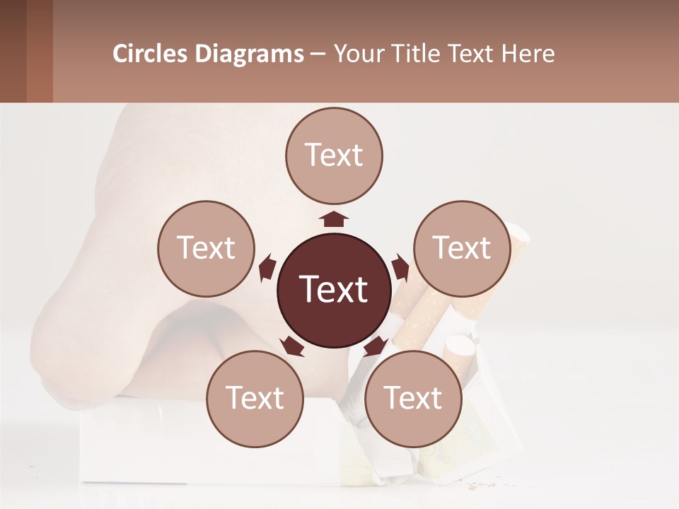 Stick Cancer Break PowerPoint Template