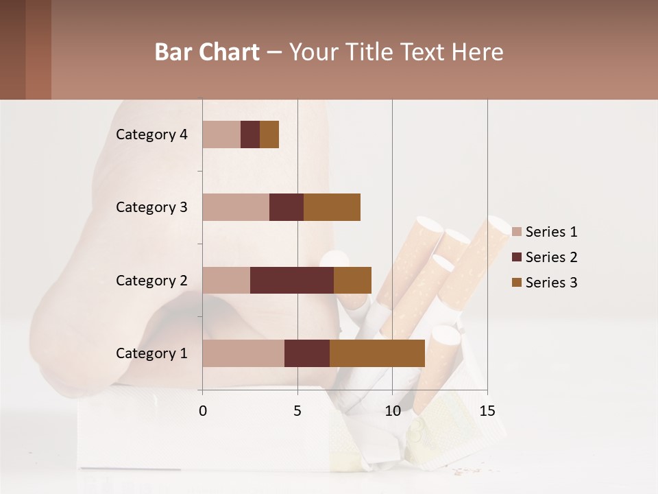 Stick Cancer Break PowerPoint Template