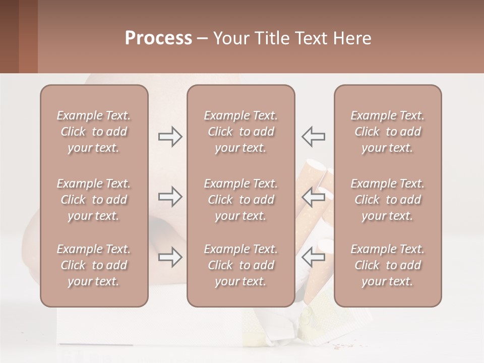 Stick Cancer Break PowerPoint Template