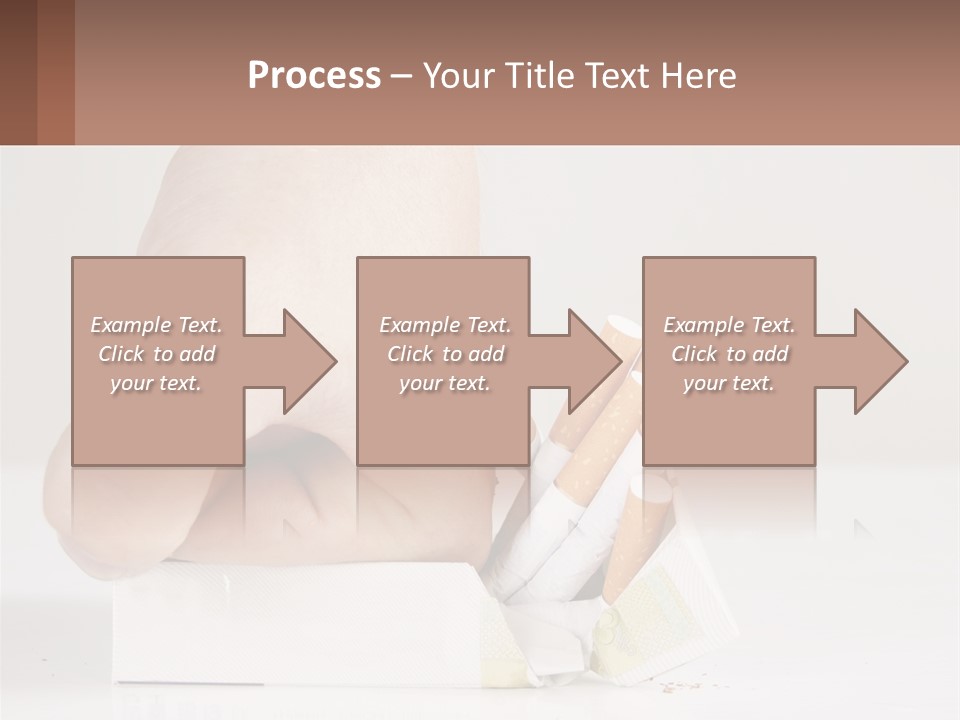 Stick Cancer Break PowerPoint Template