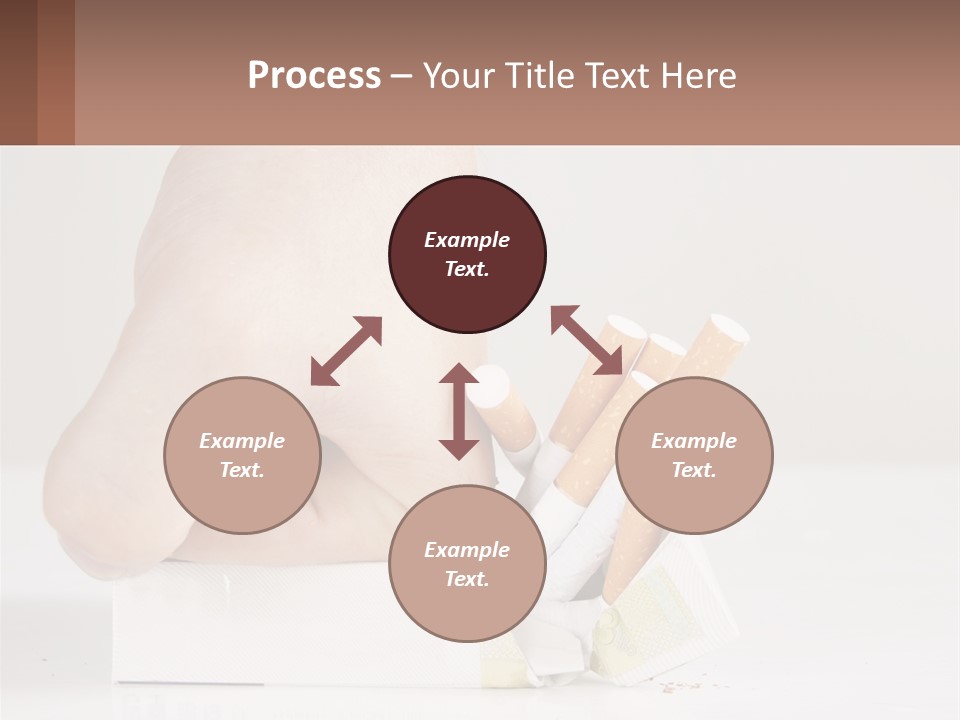 Stick Cancer Break PowerPoint Template