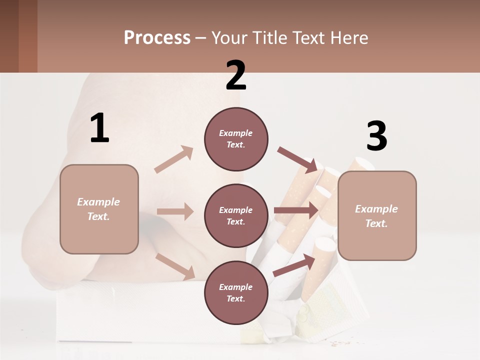 Stick Cancer Break PowerPoint Template
