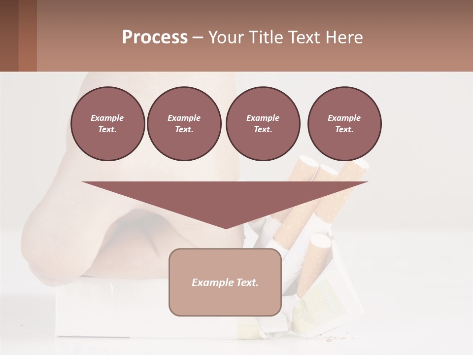 Stick Cancer Break PowerPoint Template