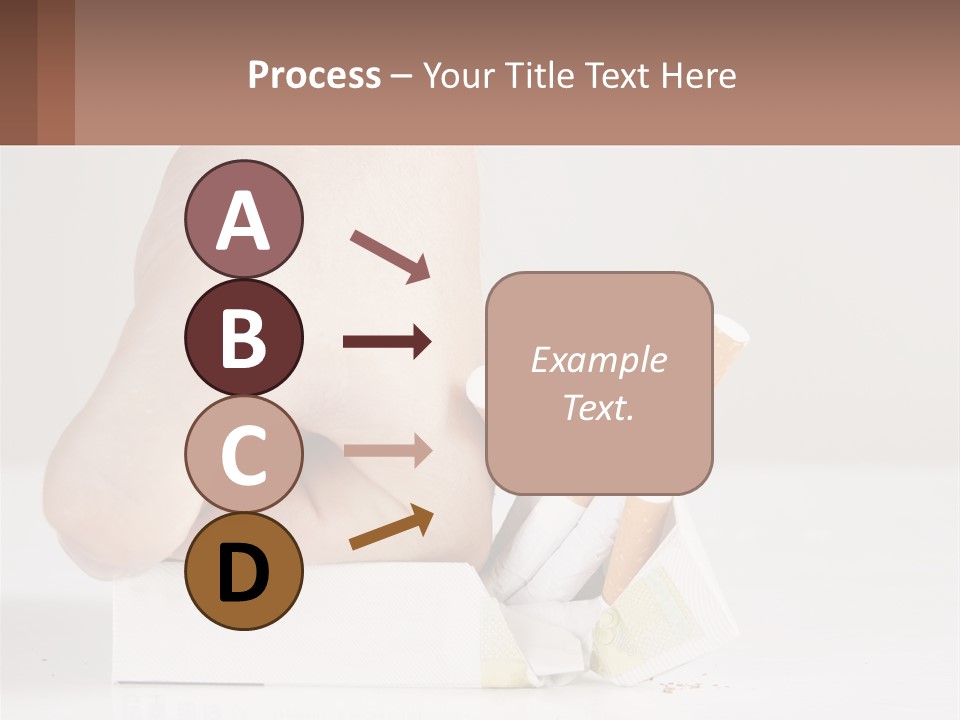 Stick Cancer Break PowerPoint Template