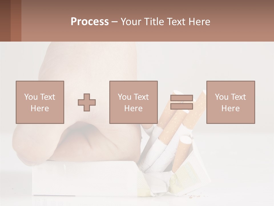 Stick Cancer Break PowerPoint Template