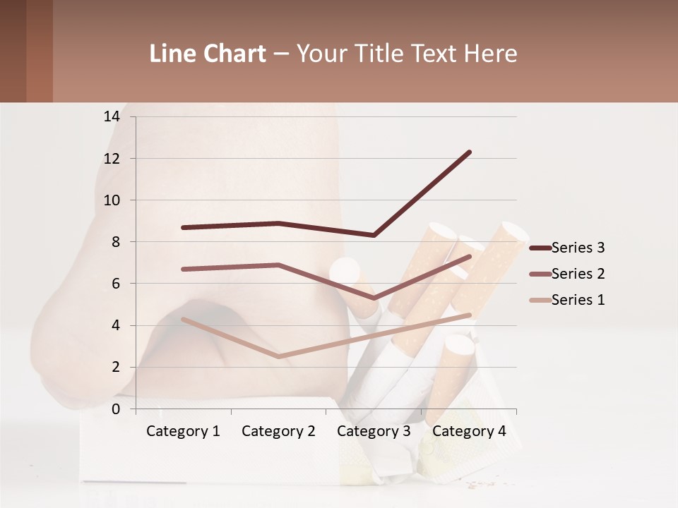 Stick Cancer Break PowerPoint Template