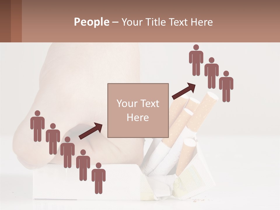 Stick Cancer Break PowerPoint Template